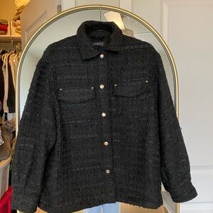 Women's Black Tweed Jacket